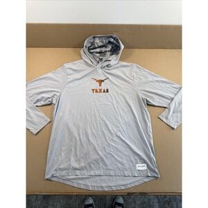 Texas Longhorns Nike Dri Fit Pullover Hoodie Mens 2XL Gray